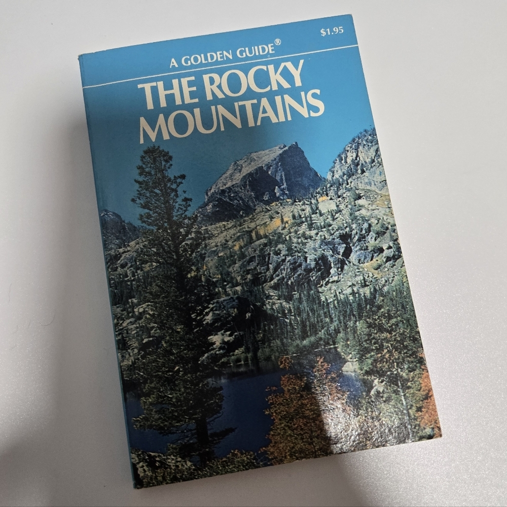 The Rocky Mountains A Golden Guide Book 1964 Outdoor Survival Wilderness